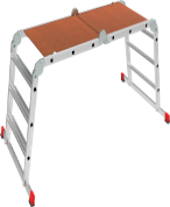 Mehrzweck-Sprossenleiter, NV 3335, 2х3+2х4