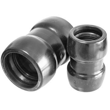 SCHWPP1669206485bobbie Doppelsteckmuffe "Plug & Play" PN 10/16