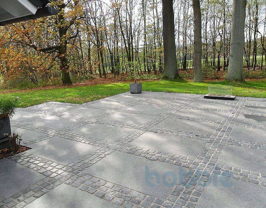 Natursteinplatten Romantico® Granitplatten geflammt