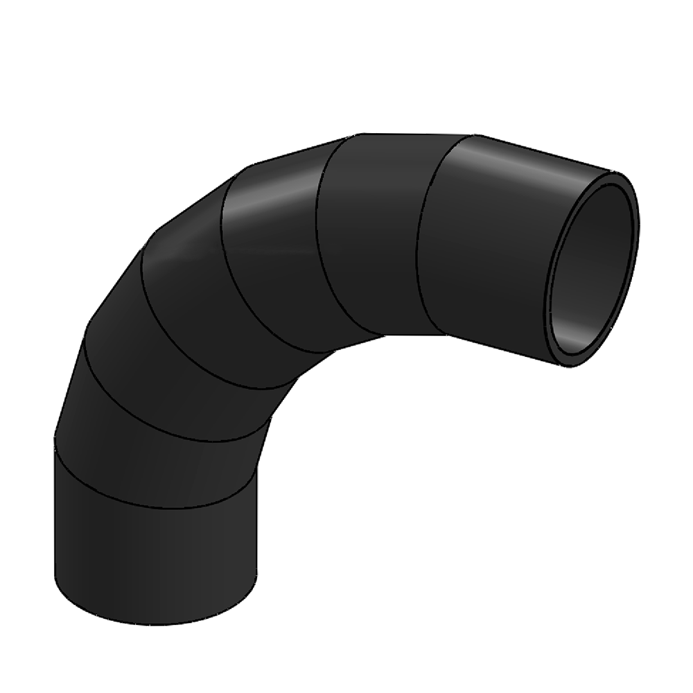 Segmentbogen 90°
