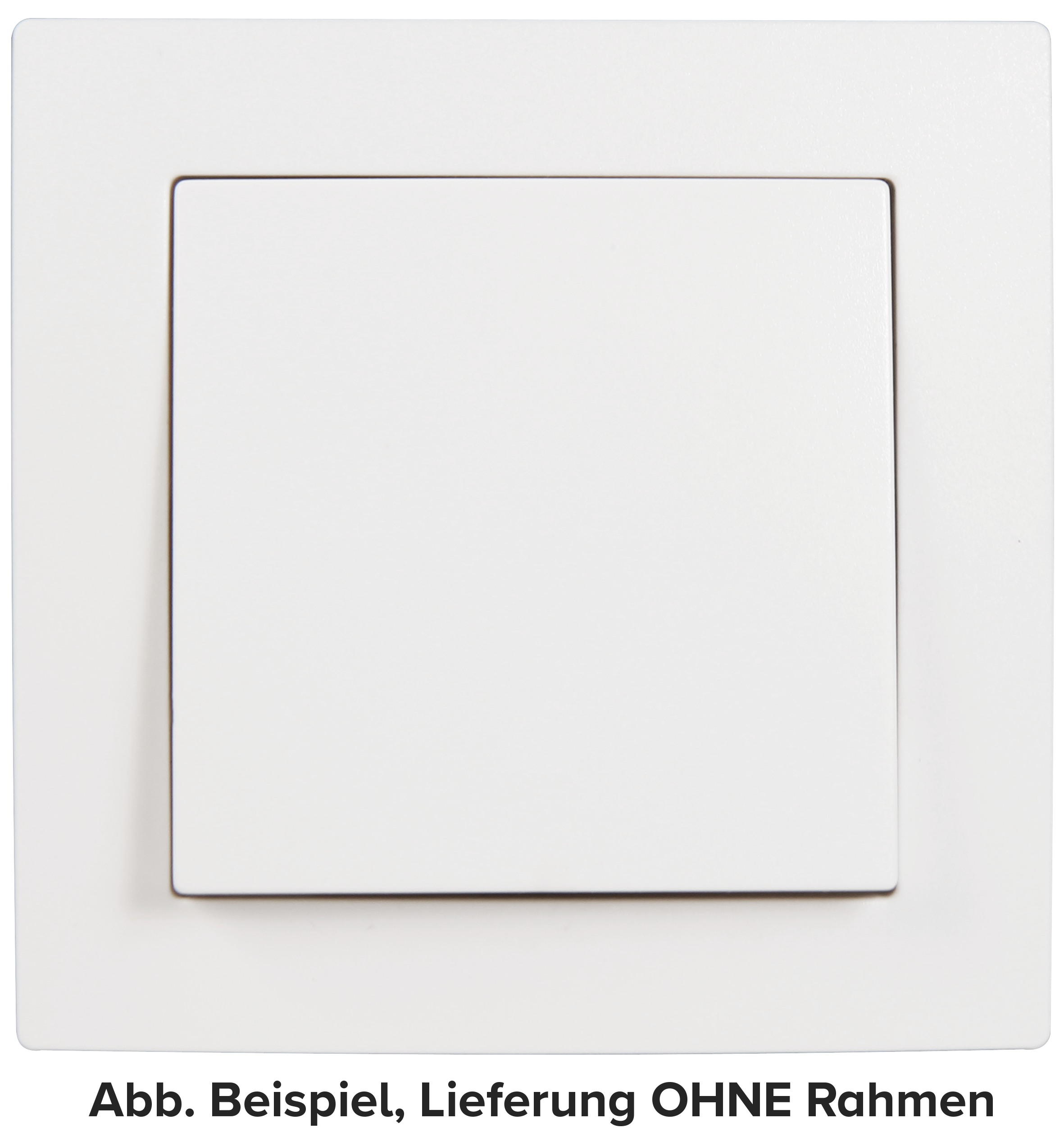 Taster McPower ''Flair'', 250V~/10A, UP, weiß