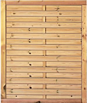 Lamellenzaun grün 100 x 120 cm Rahmen 34/54 mm