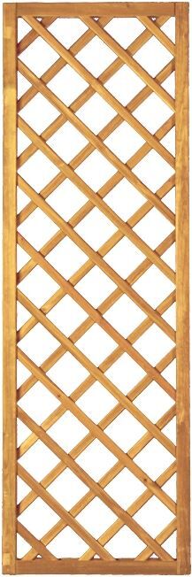 Diagonal-Rankzaun grün 10 x 10 cm  60 x 180 cm Rahmen 45/45 mm