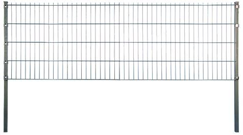 JUMBO Doppelstabmatte RAL 7016 anthrazit 2500 x 830 mm. MW 200/50. Stäbe 8/6/8 mm fvz.
