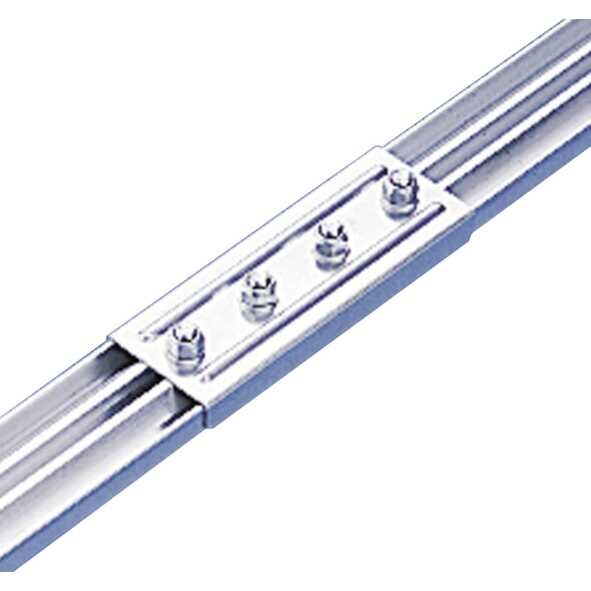 Verbinder für Rückenschutz-Senkrechtsstäbe