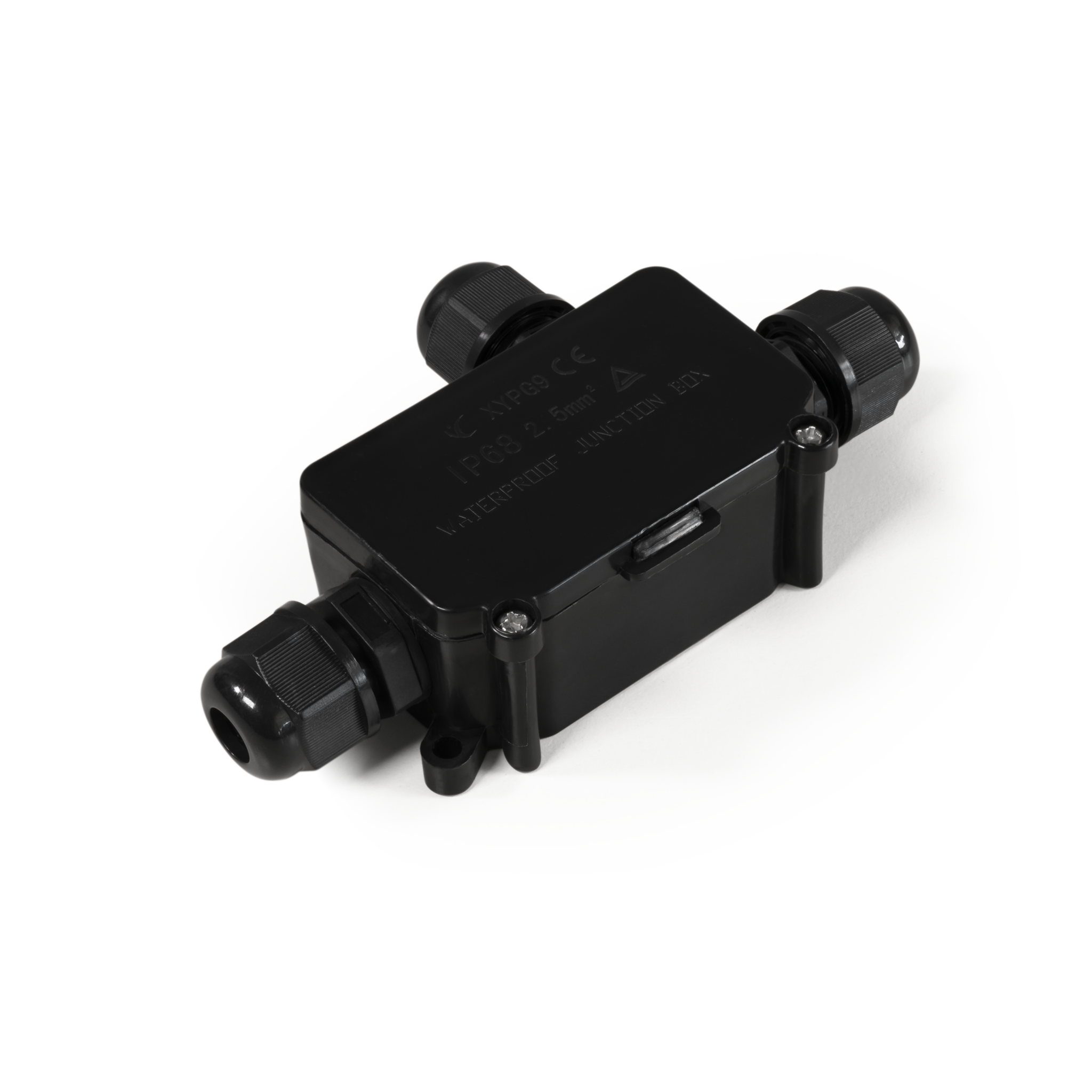 Abzweigdose McPower, 125x69x33mm, IP65, 1 Ein- und 2 Ausgänge