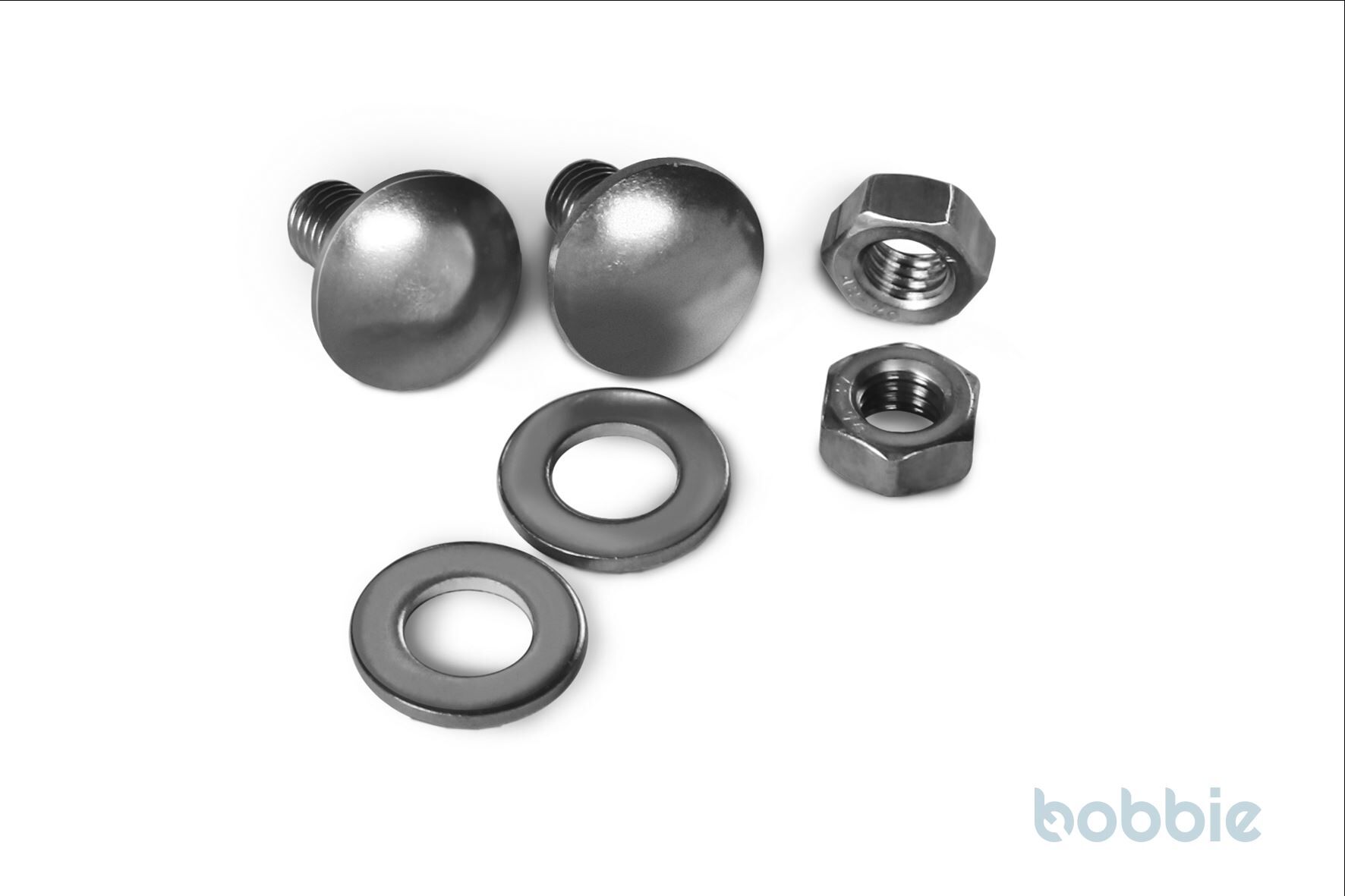 Schraubensets Ost-West Edelstahl, 1 Pack, für 25 Rahmenpaare