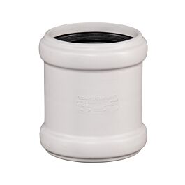 Ostendorf KG-Doppelmuffe DN 110 Orange - PVC-U Kanalrohr Verbindungsstück