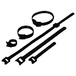 ETT Marketing Wiederverwendbare Kabelbinder McPower, mit Klett  